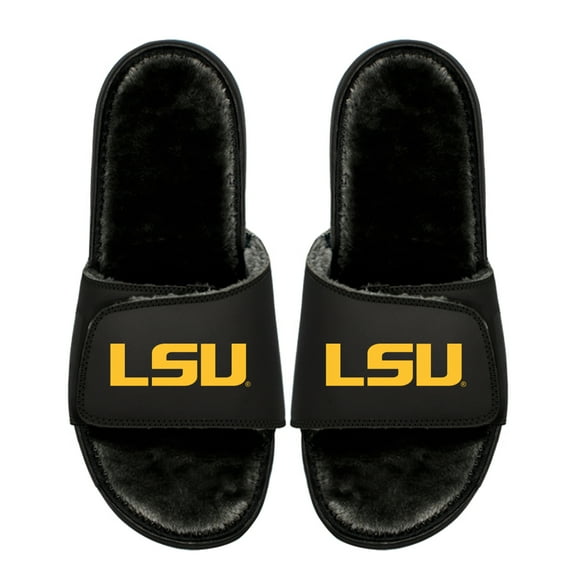 Unisex ISlide  LSU Tigers Logo Fur Slide Sandals