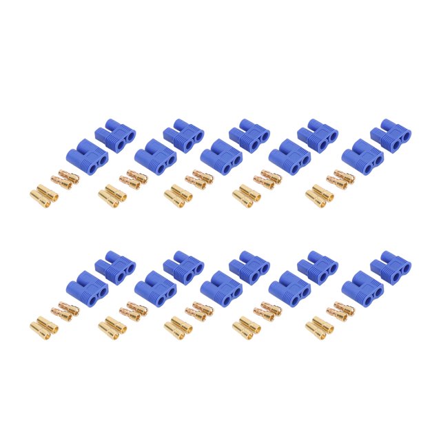Connecteur EC3, 10 Ensembles Prise Mâle Femelle EC3 Plaqué Or Conductivité Électrique pour Télécommande Modèle