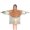 Orange Boho Geometric, variant on Colorful Geometric Triangle Diamond Pattern Blanket Hoodies for Kids 6-13YR Oversize Wearable Blanket Hoodies for Boys Girls Teens