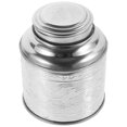 thumbnail image 1 of LEEYNEER Airtight Tea Container Silver Round Retro Simple Design 1Pack 4.3x3.5x2.2in, 1 of 6
