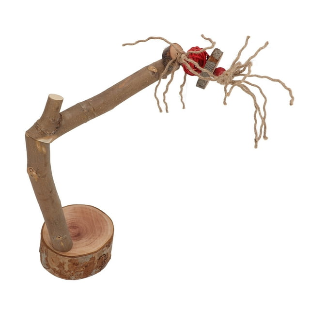Bird Cage Accessory,Bird Play Ground Wooden Bird Table Perch Bird Play Ground Eco-Friendly Materials
