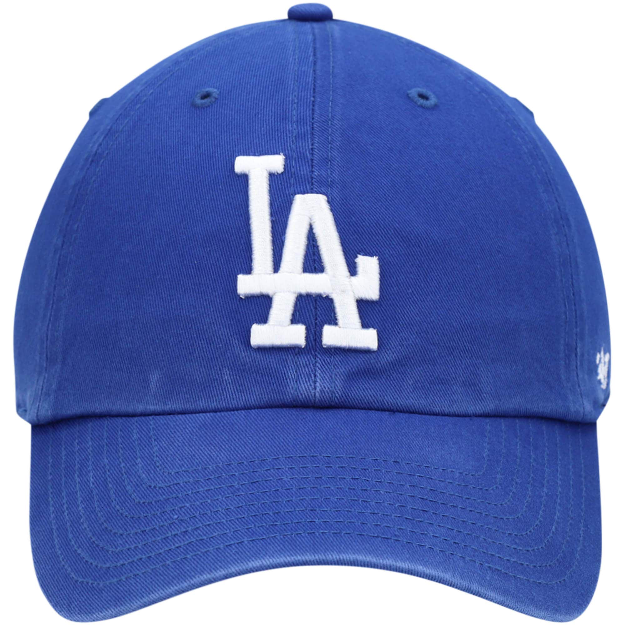 Men's '47 Royal Los Angeles Dodgers Clean Up Adjustable Hat