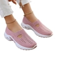 thumbnail image 7 of Willtoo Women's Slip On Sneakers Casual Wide Toe Workout Tennis Walking Shoes with Arch Support Comfortable Orthopedic Footwear, 7 of 7