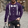 thumbnail image 1 of Blusas y camisas de manga larga y cuello redondo, camisetas casuales de moda para hombre, camisetas deportivas con estampado navideño, camisetas de manga larga, blusas de manga larga y cuello redondo,, 1 of 4