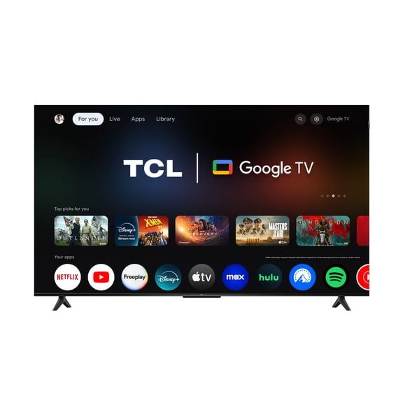 TCL 50" Q Series QLED 4K UHD HDR Smart Google TV (NEW 2025) - Dolby Vision, Dolby Atmos, Motion Rate 240, HDR 10 , Auto Game Mode - 50Q51K