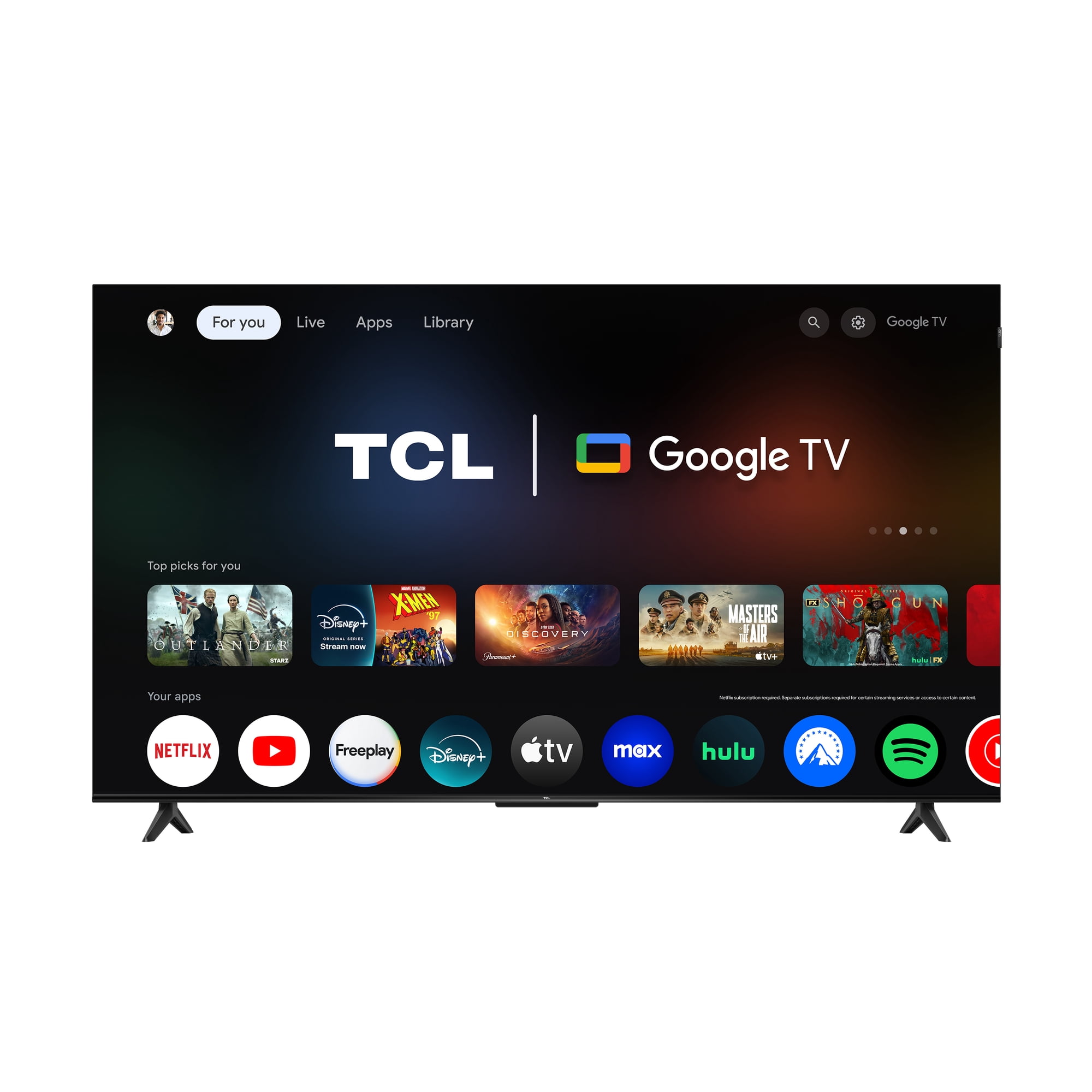 TCL 50" Q Series QLED 4K UHD HDR Smart Google TV (NEW 2025) - Dolby Vision, Dolby Atmos, Motion Rate 240, HDR 10+, Auto Game Mode - 50Q51K