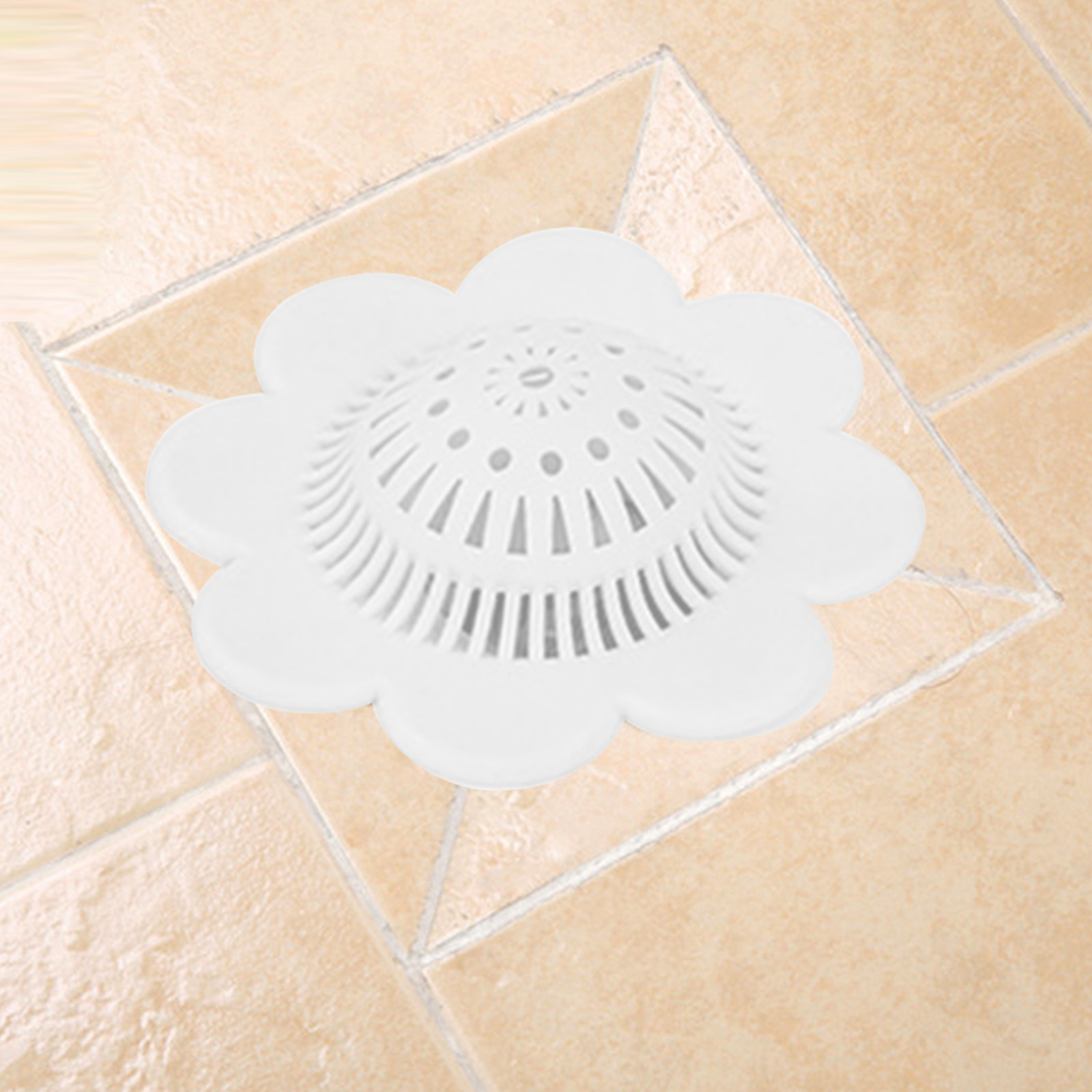 Bdday Hair Catcher Silicone Hair Stopper Shower Drain Covers Bathtub