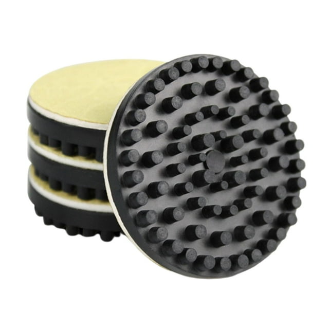 4 piezas de pies de aislamiento de plataforma giratoria antideslizante absorción de vibración almohadillas de pies de soporte de aislamiento de 2 Sunnimix Pies de aislamiento de la plataforma giratoria