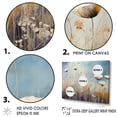 thumbnail image 3 of Designart "Tranquil Scene Of Wildflowers In Full Bloom V" Wildflowers Floater Framed Wall Decor, 3 of 5