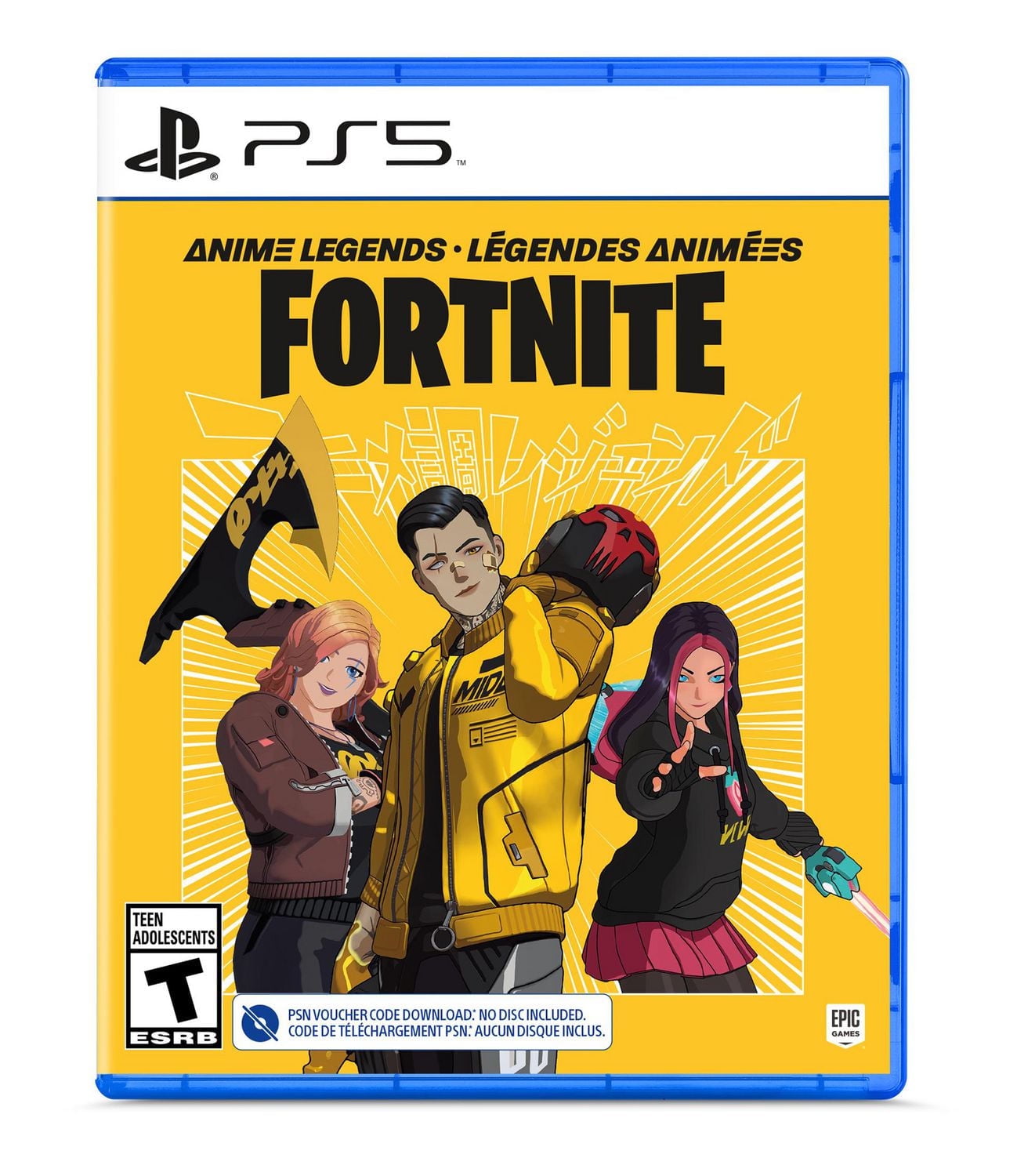 Jeu vidéo Fortnite - Anime Legends - Code in Box pour (PS5) Sony PlayStation 5