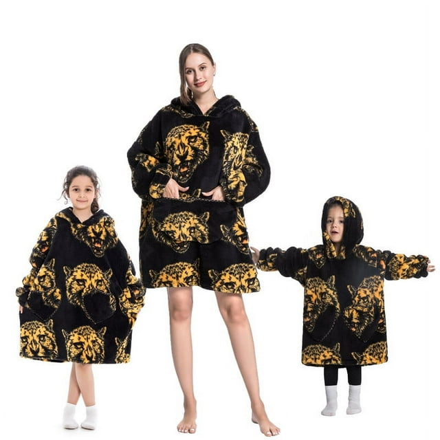 Ropa de invierno con capucha de dibujos animados, ropa de invierno para exteriores, chalecos para personas perezosas, camisón de terciopelo de algodón cómodo, ropa para el hogar, cuatro