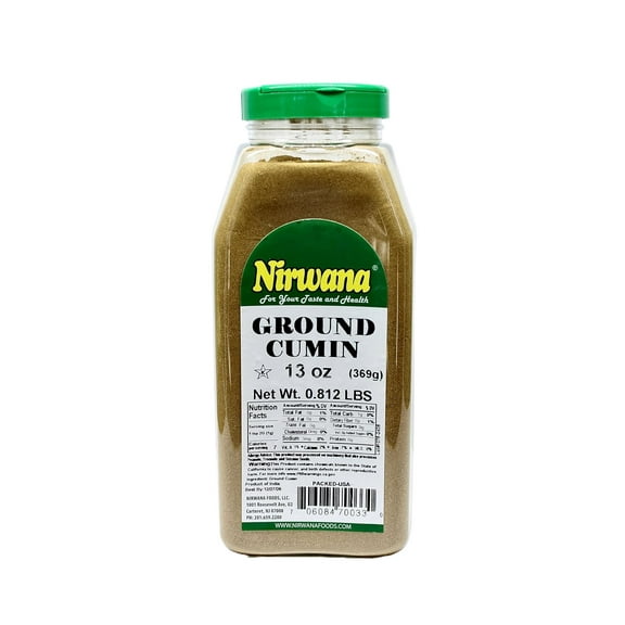 GROUND CUMIN 13 OZ JAR BY NIRWANA