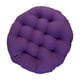 thumbnail image 4 of Cojín para silla hamaca, cojín para silla de porche, cojín para silla colgante, cojín redondo Violeta, 4 of 8
