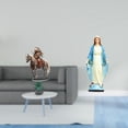thumbnail image 2 of Adorno De Mesa De Acrílico De La Virgen María: Grácil Dama Caballero. Escultura Religiosa De Jesús, Resistente Al Agua. Ideal Para Decorar El Hogar O La Oficina., 2 of 8