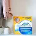 thumbnail image 4 of Arm and Hammer Hanging Moisture Absorber and Odor Eliminator,16.1 oz.,6 Pack Clean Burst, 4 of 5