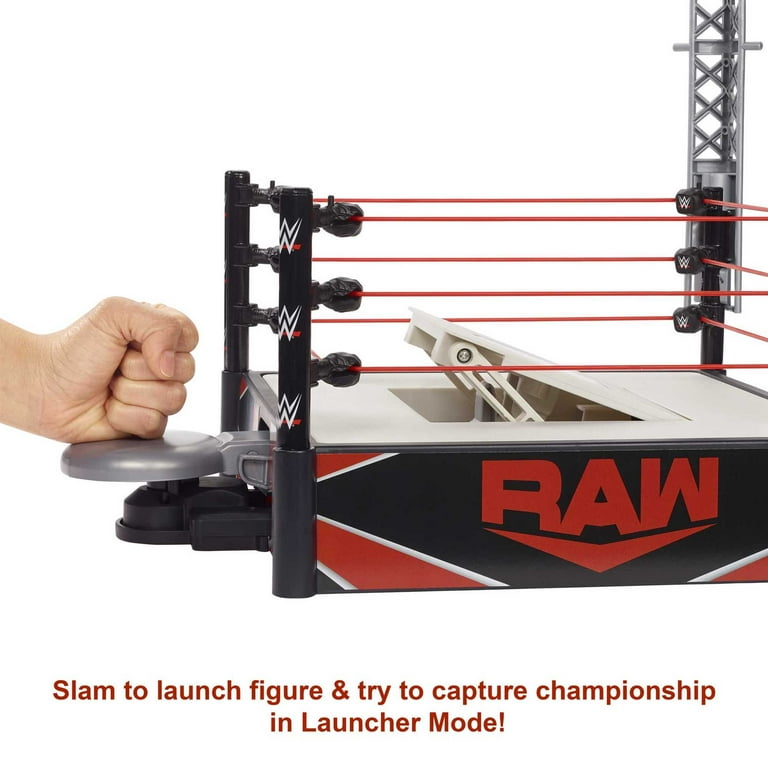 Free Shipping! WWE Wrekkin' Kickout Ring Playset with Randomized