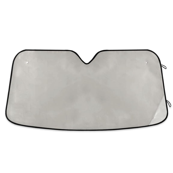 Grey Car Windshield Sun Shade Foldable Car Front Window Visor Heat and UV Protection 53x23.5