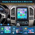 thumbnail image 3 of Radio de coche Electrosmart 14 Android 12,1 pulgadas con CarPlay/Android Auto, 3 of 7