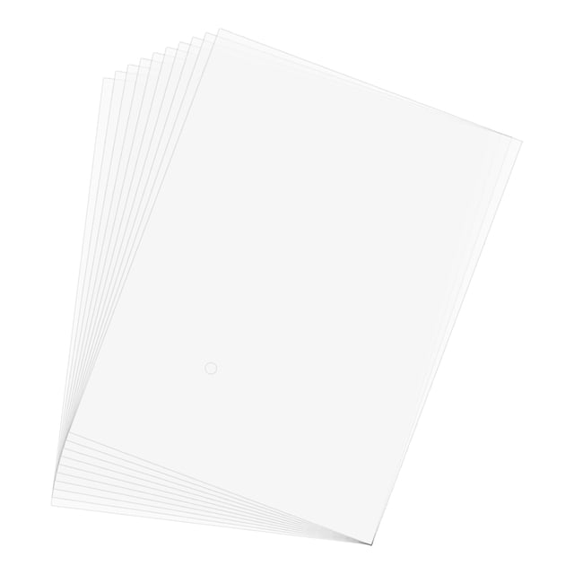 Uxcell 100 Pcs POF bolsas de envoltura retráctil de calor, 16 x 12 pulgadas bolsas de película transparente con sellado térmico