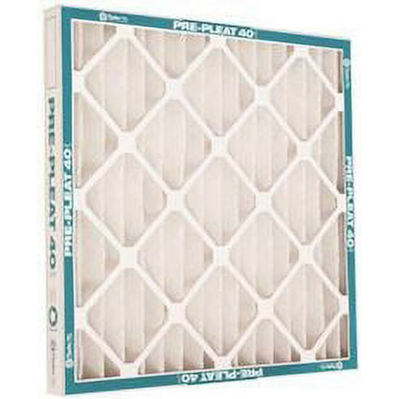 FLANDERS MERV 8 PRE-PLEAT 40 LPD STANDARD-CAPACITY ECONOMY AIR FILTER, 18X24X2 IN., 12 PER CASE