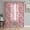 Pink, Black, Cream, variant on Abstract Tribal Arrows Sheer Curtains 45 Inch Length 2 Panels Set, Boho Middle Century Sand Vertical Voile Window Treatment Rod Pocket Small Kitchen Curtains Drapes for Bedroom 52"x45"x2