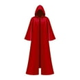 thumbnail image 3 of Capa con capucha para Halloween, capa de Cosplay de longitud completa, vestido de de mago, para fiesta de Pascua, Carnaval XL, 3 of 8