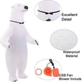 thumbnail image 2 of Animal Cartoon Inflatable Costumes - Fun Inflatable Costumes For Halloween, Parties, And Role-playing, Suitable For Adult (4.9-6.2 Feet) Inflatable Party Cosplay Costumes, 2 of 7