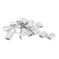 thumbnail image 5 of 1/4" Wire Rope Aluminum Sleeves Clip Fittings Loop Sleeve Cable Crimps 20pcs, 5 of 5
