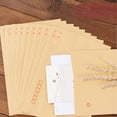 thumbnail image 4 of Greeting Card Envelope, Large Capacity Exquisite Kraft Envelopes 10 Pcs  for Files, 4 of 7