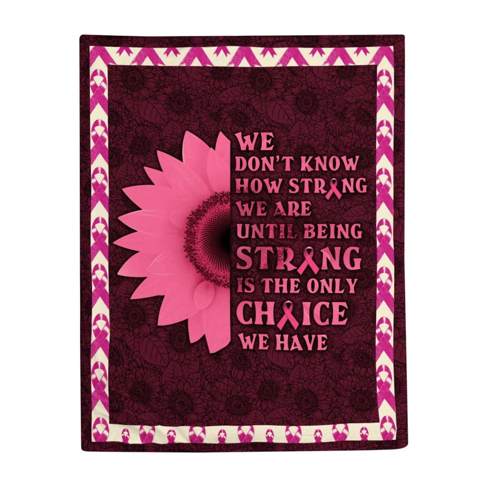 Breast Cancer Awareness Black Woman Flower Hair Throw Blanket Flannel Fleece Blanket Super Soft Warm for Bedding Couch Sofa Plush Blanket for Kids Adults Breast Cancer Awareness Black Woman Flower Hair Throw Blanket Flannel Fleece Blanket Super Soft Warm for Bedding Couch Sofa Plush Blanket for Kids Adults