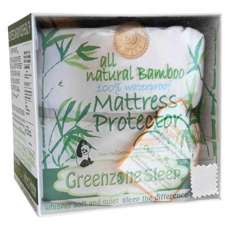 Pillow Mattress Cover - Bamboo Viscose Terry Mattress Protector with King Pillow Protectors by Dreamtex Home