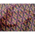 thumbnail image 4 of oneOone Silk Tabby Fabric Diamond Geometric Printed Craft Fabric BTY 42 Inches Wide, 4 of 4