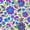 Purple 03, variant on Homewish Dreamy Bohemian Flowers Twin Sheets,Vintage Boho Print Bedding,Multicolor,3 Pieces,1 Fitted Sheet and 1 Pillowcase