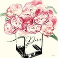 thumbnail image 2 of Sophie 6 26x26 White Modern Wood Framed Museum Art Print Titled - Paris Peonies, 2 of 4