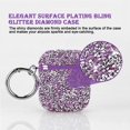 thumbnail image 6 of Bling Glitter Diamond Protective Case Cover For Apple Airpods 1/2/3/4/Pro2 Sparkly Shockproof Earphone Case Cover For Girls Women, 6 of 6