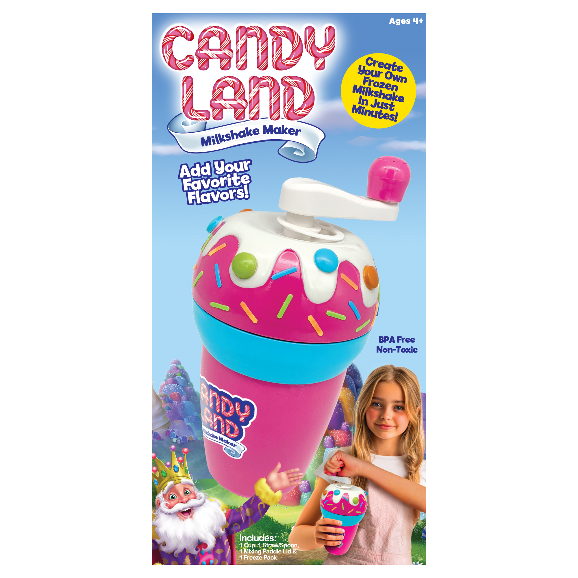 Big Time Toys Candyland Milkshake Maker Age Group 5 and Up