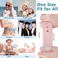 thumbnail image 6 of Silicone Nausea Wristband Motion Morning Sickness Travel Sea Car Rides Pink 7.5x1.8cm Acupressure Relief, 6 of 6
