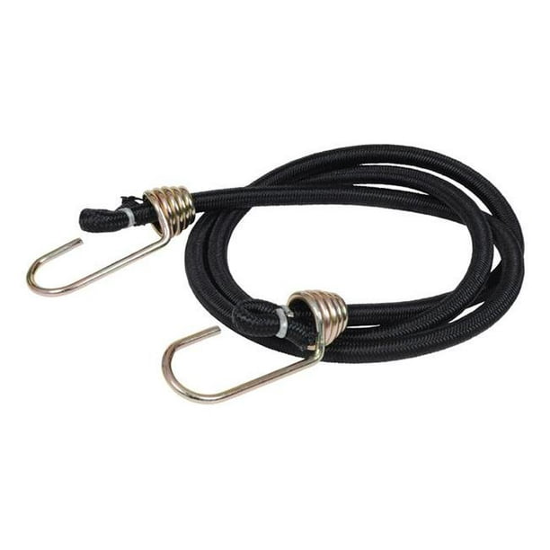 Keeper 8865735 Black Bungee Cord, 48 x 0.374 in. - Case of 10 