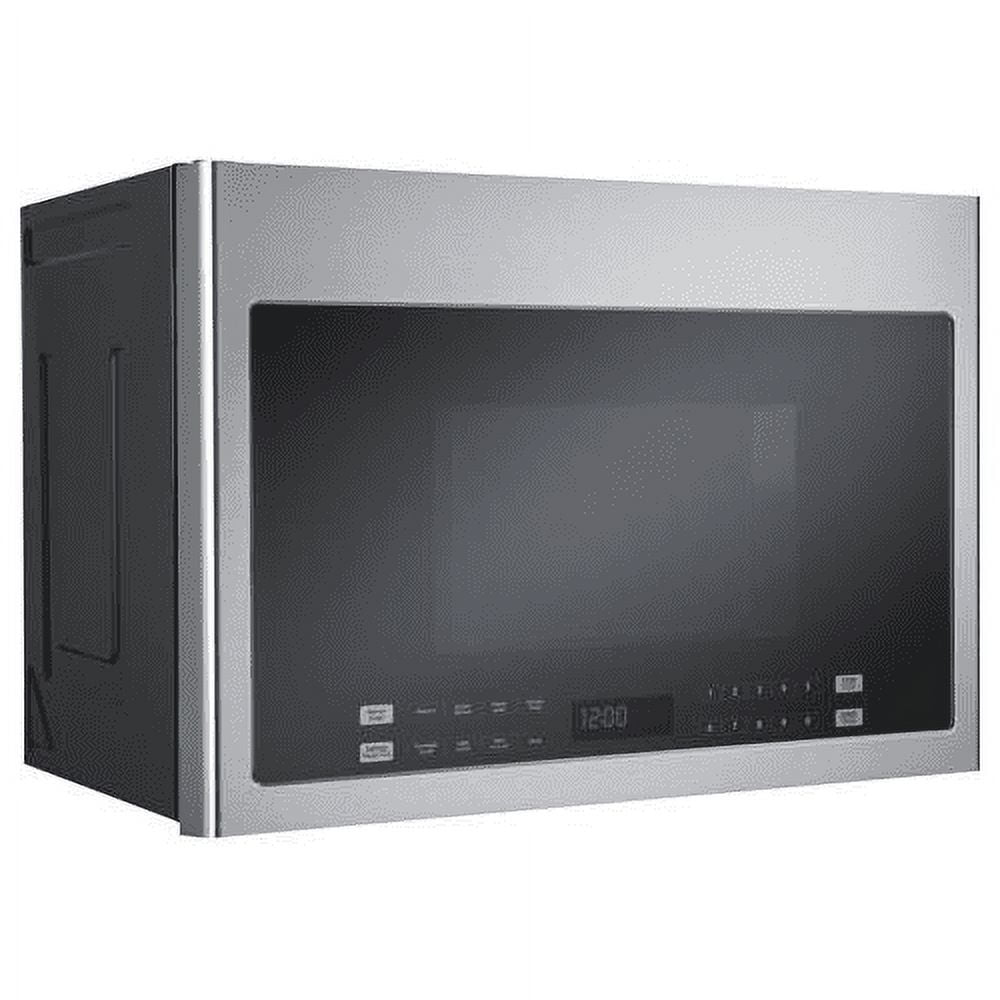 Haier HMV1472BHS 24 Over-the-Range Microwave with 1.4 cu. ft. Capacity 300 CFM Sensor Cooking Hidden Vent 10 Power Levels and 13.6 Turntable in Stainless