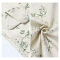 thumbnail image 3 of Unique Bargains 2 pcs Pillowcase for Hair and Skin Soft Cotton Floral Pillow Cases Beige, 3 of 7