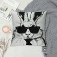 thumbnail image 2 of Qinduosi Easter Bunny Pillow Covers , Easter Bunny Rabbit Nursery Decor, Easter Pillows Cover, Easter Home Decor, 2 of 5