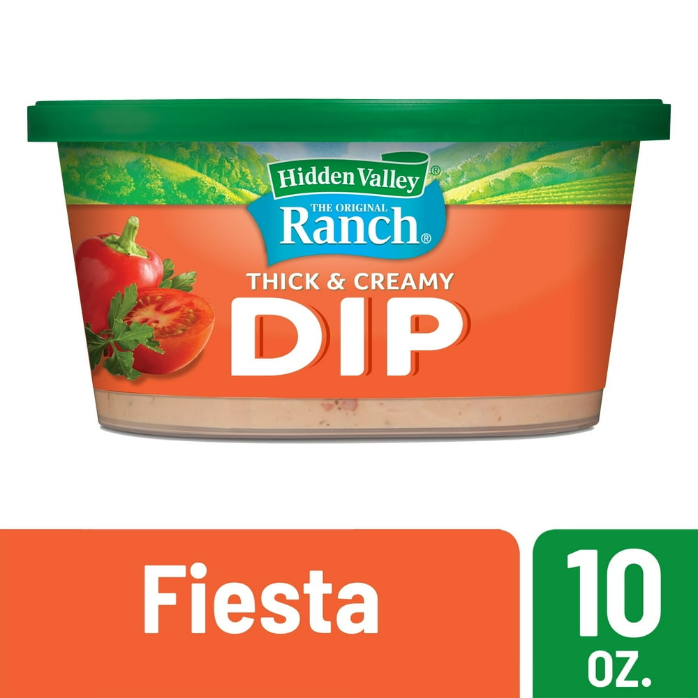 Hidden Valley ReadytoEat Dip, Fiesta Ranch, 10 ounces