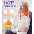 thumbnail image 3 of Hizoo - Neck & Shoulder Massager - Neck Massager Pillow With Heat For Pain Relief Deep Tissue,Portable Neck Traction Device,Massage Pillow, For Full Body Muscle Pain Relief, 3 of 7