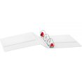 thumbnail image 3 of Cardinal XtraLife ClearVue Non-Stick Locking Slant-D Ring Binder, 3 Rings, 2" Capacity, 11 x 8.5, White, Each, 3 of 3