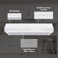 thumbnail image 2 of Broan-NuTone 30" Under Cabinet Rangehood, ENERGY STAR, 350 Max Blower CFM, White, 2 of 6