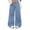 Light Blue #85, variant on WULMLEO Baggy Jeans for Women Low Waisted Wide Straight Leg Bow Jeans Denim Pants Light Blue M