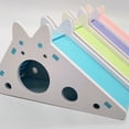 thumbnail image 4 of Billuyoard Escondite de jaula para hámster - Altos niveles de comodidad Fácil de instalar Accesorios para hámster Accesorios para jaula Hábitats y jaulas para animales pequeños B azul, 4 of 6