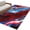 Red, variant on Rectangle Area Rugs 3 x 5 Ft, Red Blue Marble Non-Slip Residential Carpet, Modern Abstract Art Fluid Marble Indoor Crawling Mats Runner Rugs for Living Room/Dining Room/Bedroom