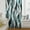 Aque, variant on Aqua Stripe Semi Sheer Curtains Drapes for Living Room, Bedroom, French Doors Window 84 Inches Long, Ombre Grey Moire Geometric Modern Abstract Rod Pocket Chiffon Curtain Drapery Voile Drape Panel