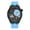 Blue, variant on Fashion Skeleton Men Quartz Watches Luxury Silicone Big Dial Sports Casual Wristwatch Clock